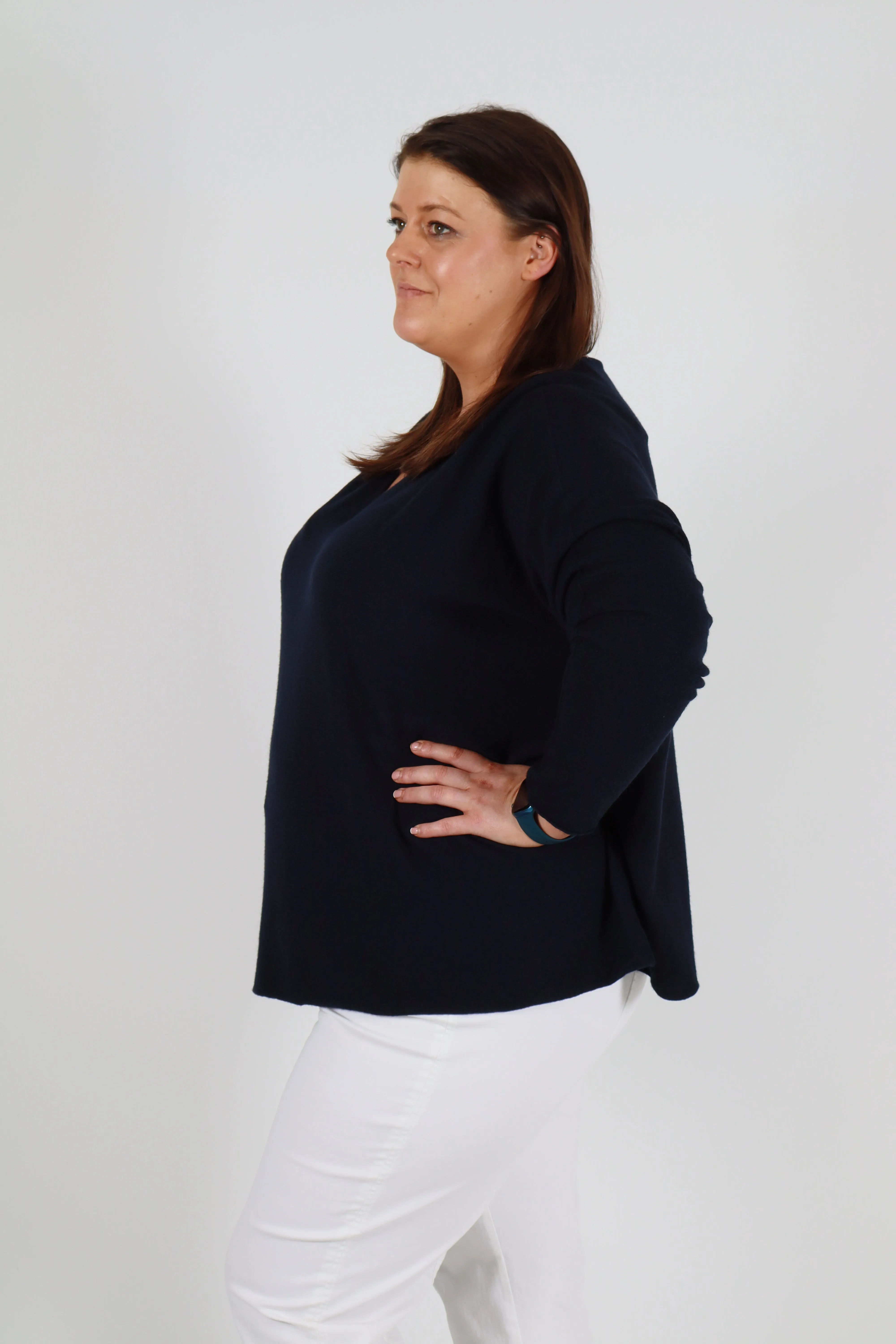 Daniela Jumper in Navy
