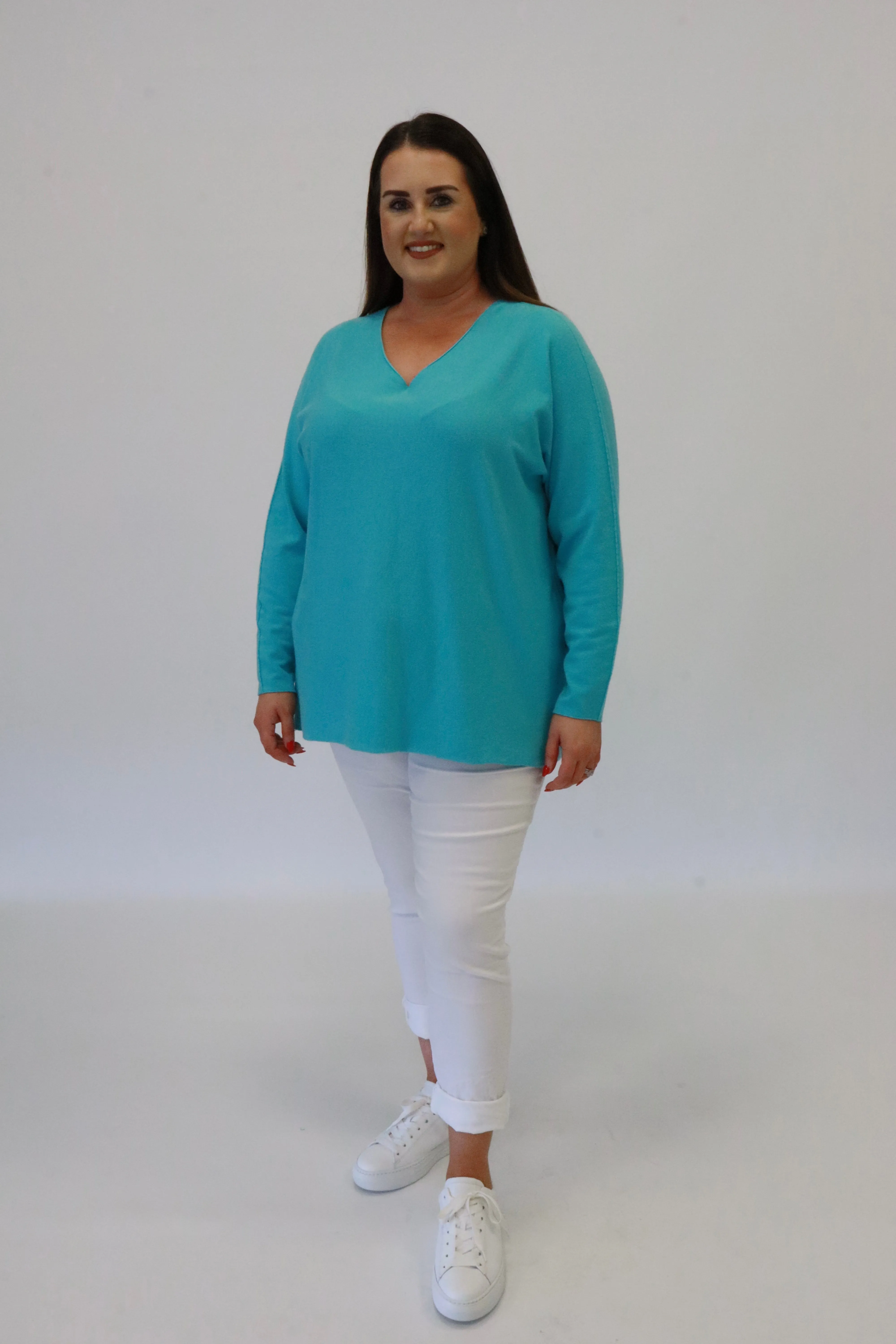Daniela Jumper in Turquoise
