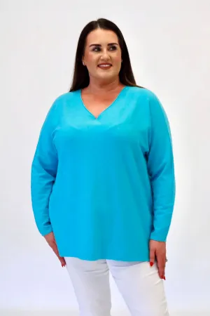 Daniela Jumper in Turquoise