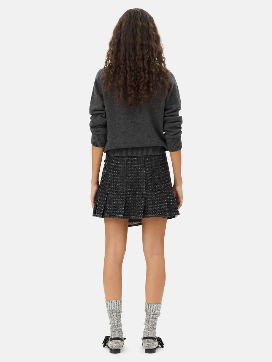 Dark Grey Graphic Bear Jumper
