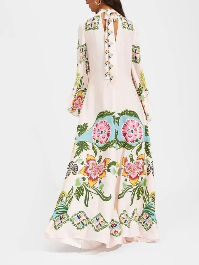 Eileen Floral Long Sleeve Maxi Dress