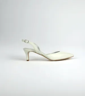 Emmanuela - Nappa Leather Slingback Pumps