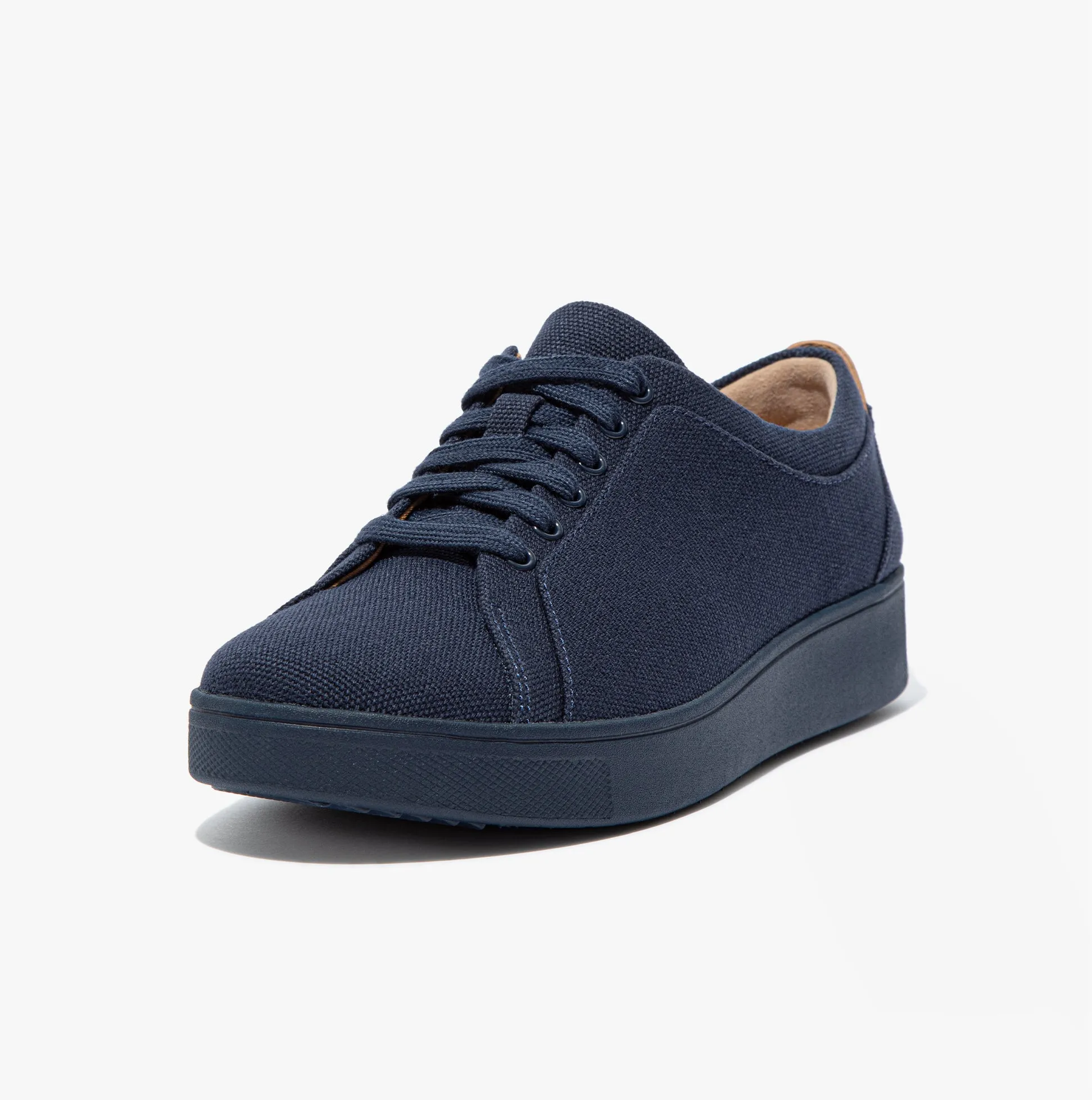FitFlop RALLY CANVAS Womens Casual Trainers Midnight Navy