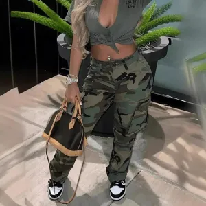 Florence Camo Cargo Pants
