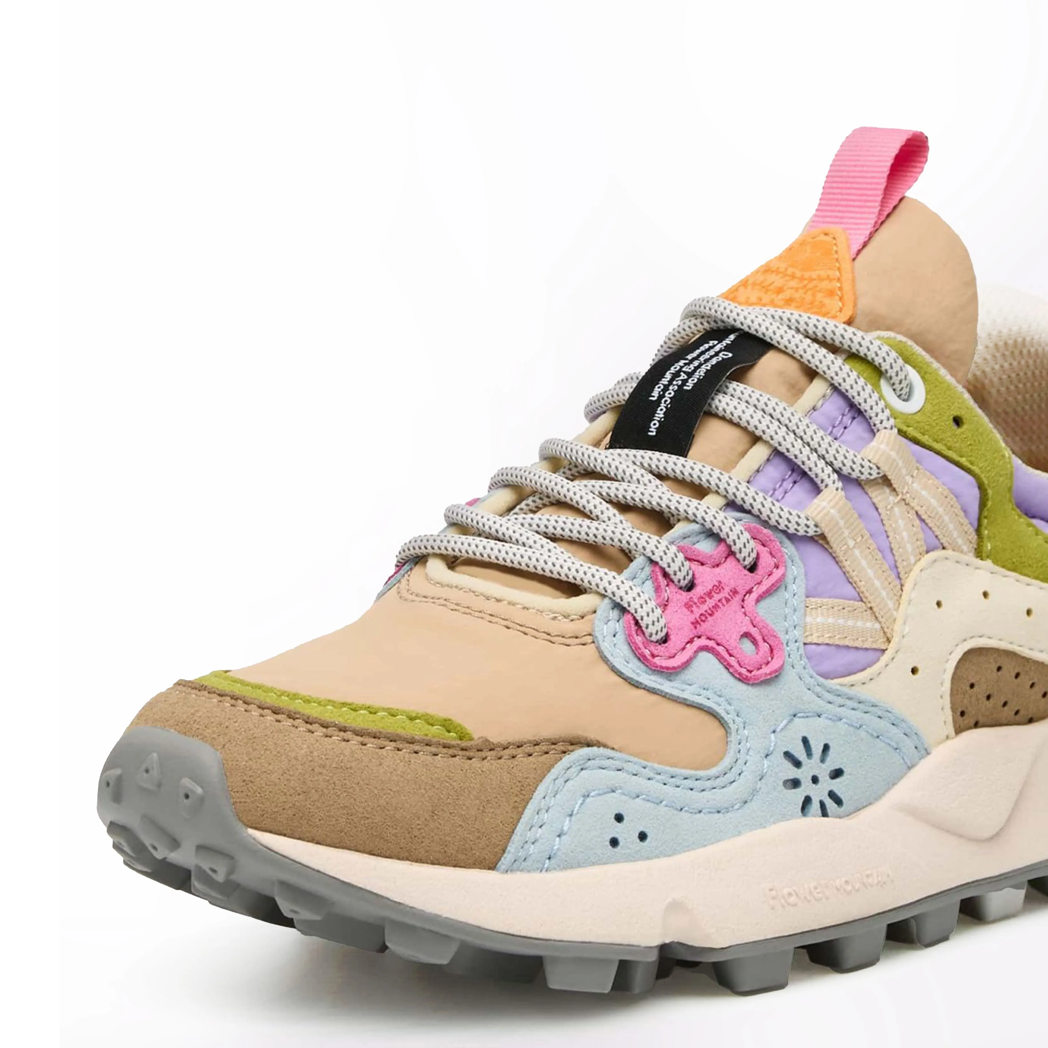 Flower Mountain Womens Yamano 3 Kaiso Trainer Sand / Celeste