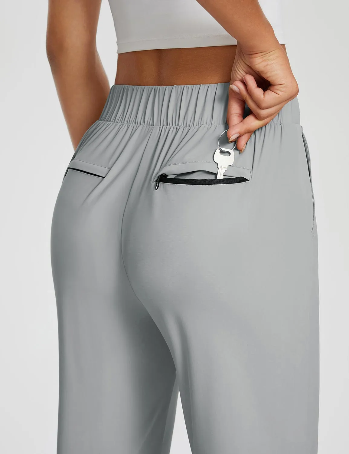 Flyleaf Ankle-length High-rise Pants