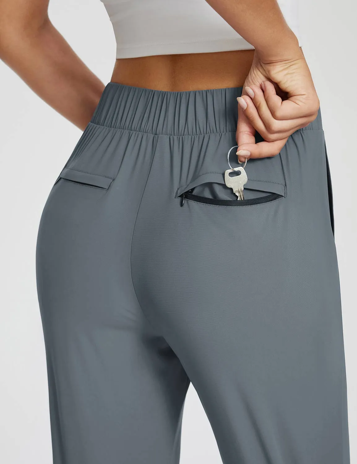 Flyleaf Ankle-length High-rise Pants