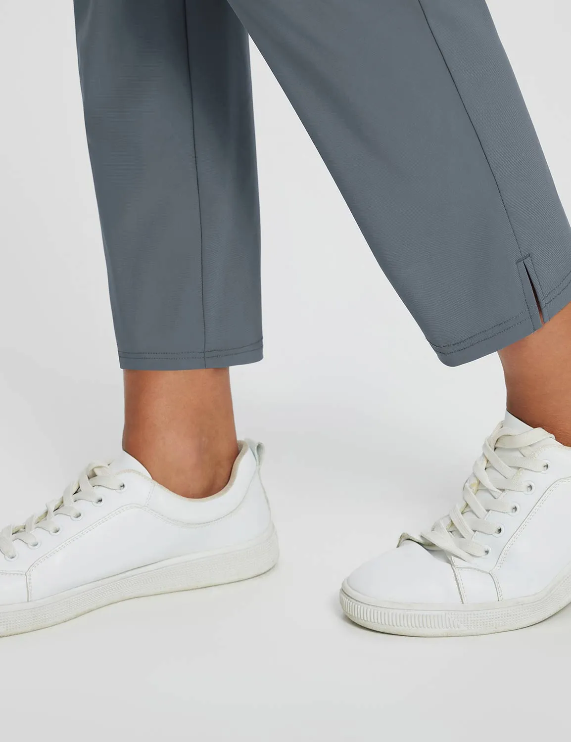Flyleaf Ankle-length High-rise Pants