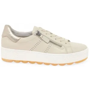 Gabor Quench Ivory/Muschel Trainers