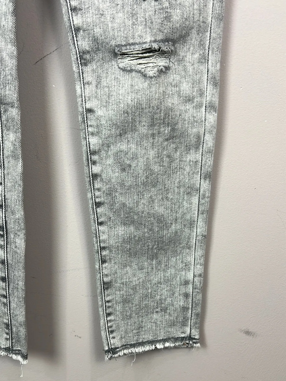 GAP grey stretch high rise ankle jeans 12-13y