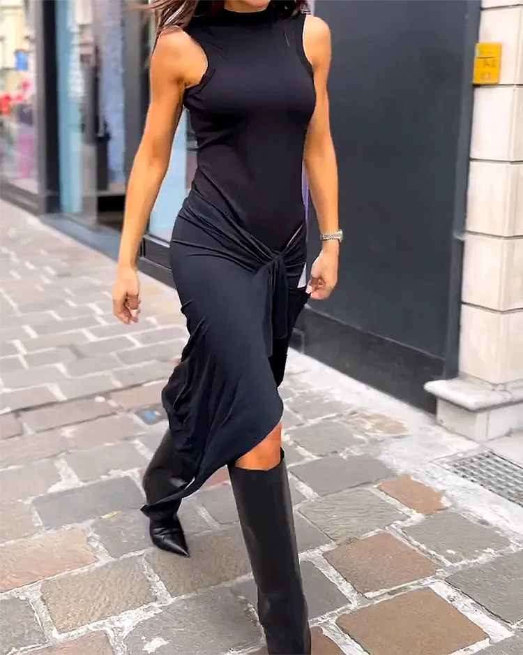 Geraldine - Sleeveless Maxi Dress