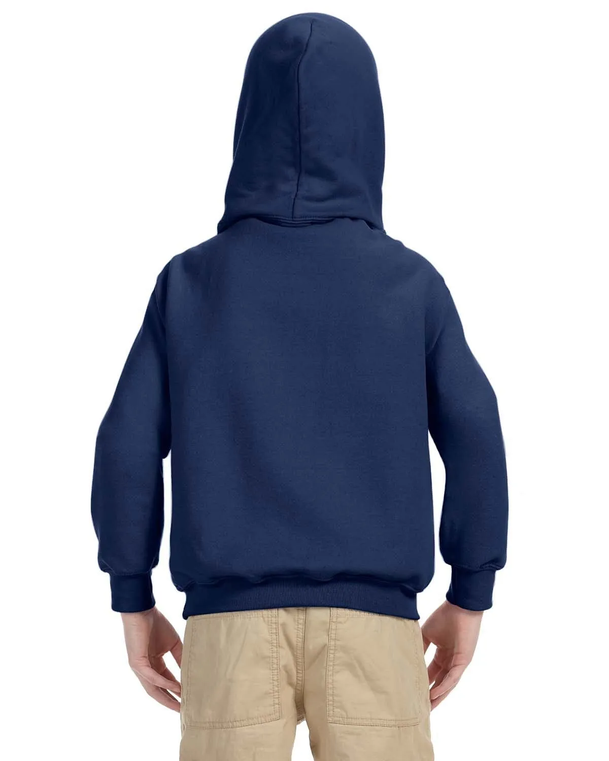 Gildan Youth Lightweight 50/50 Hoodie | Navy