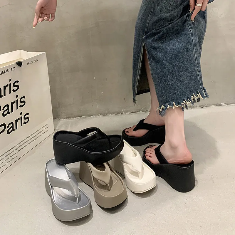 GlamStride Platform Heels