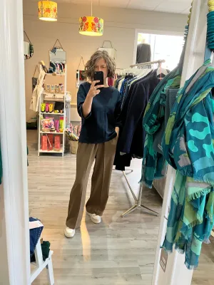 Grace & Mila Noblesse casual trouser in khaki