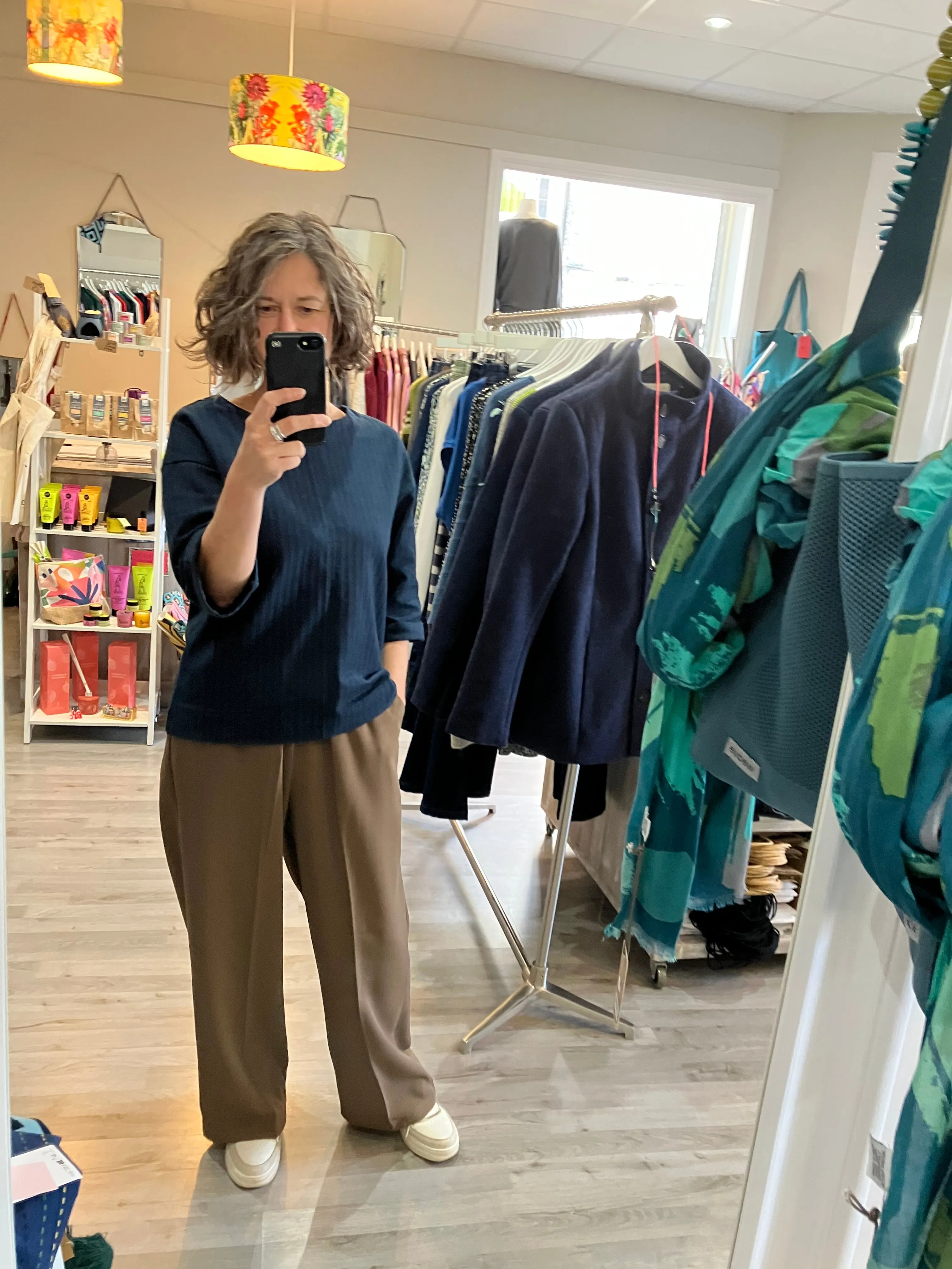 Grace & Mila Noblesse casual trouser in khaki