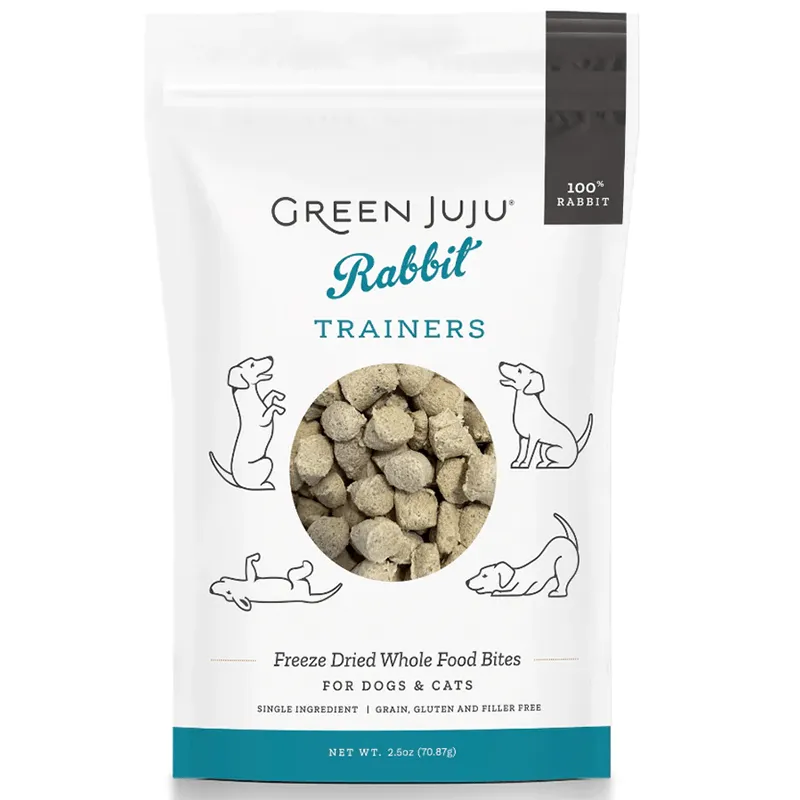 Green Juju Freeze-Dried Trainers Rabbit
