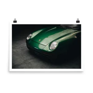 Green Porsche 959 Print