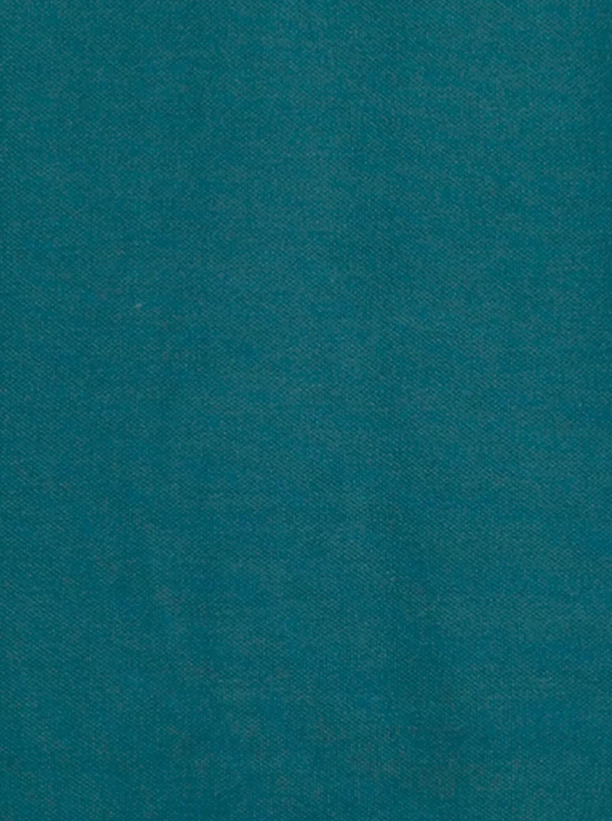 Green Solid Slim Fit Polo T-Shirt | JadeBlue