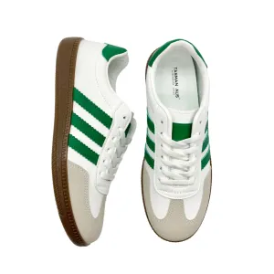 Green stripe sneaker