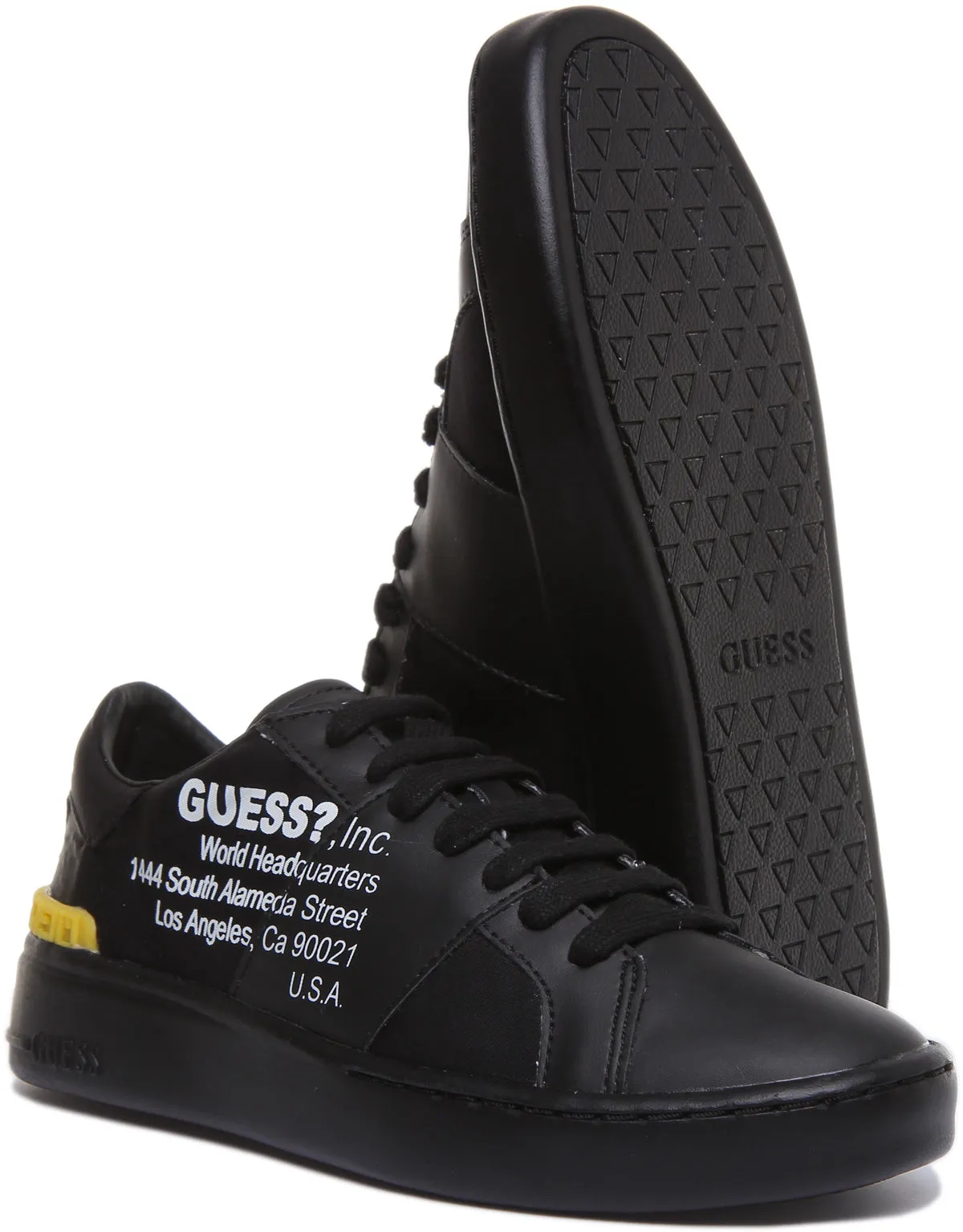 Guess Verona Low Smart In Black For Men