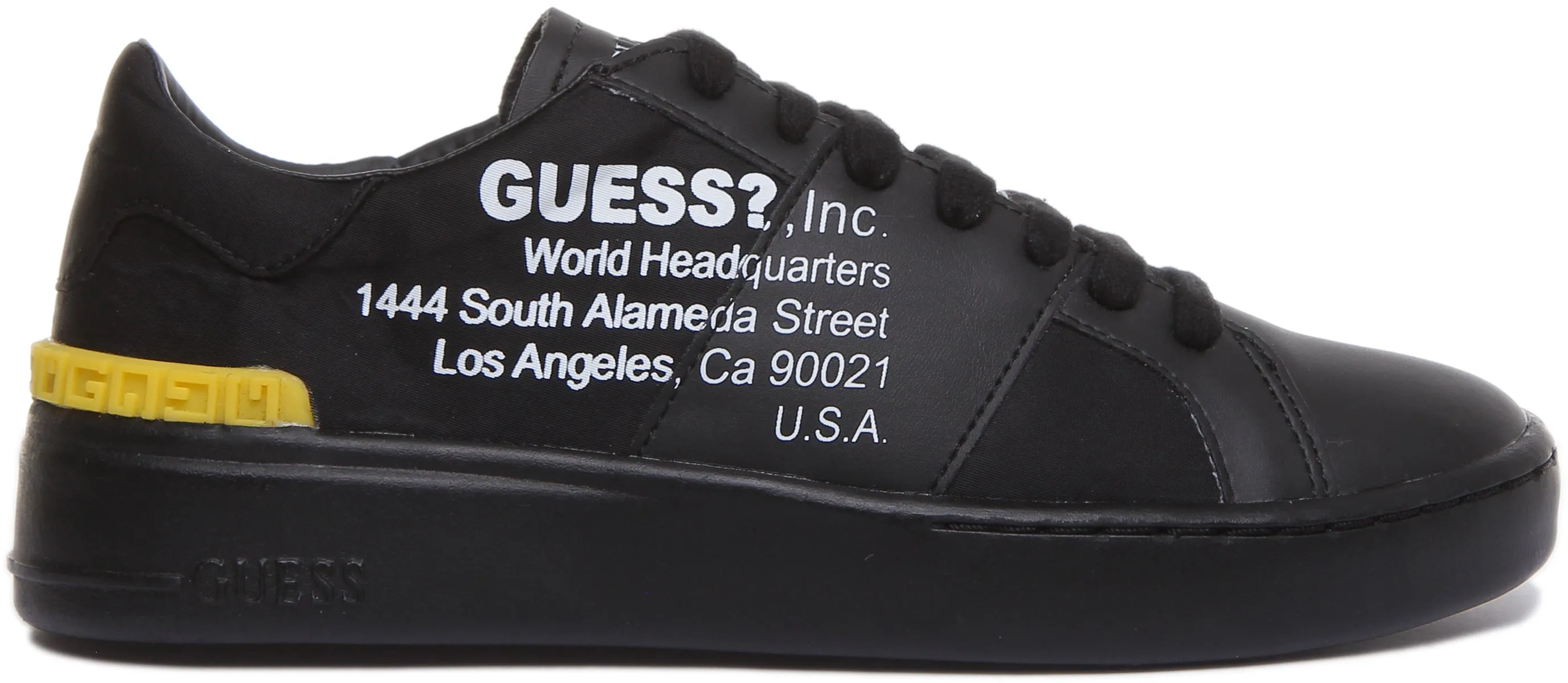 Guess Verona Low Smart In Black For Men