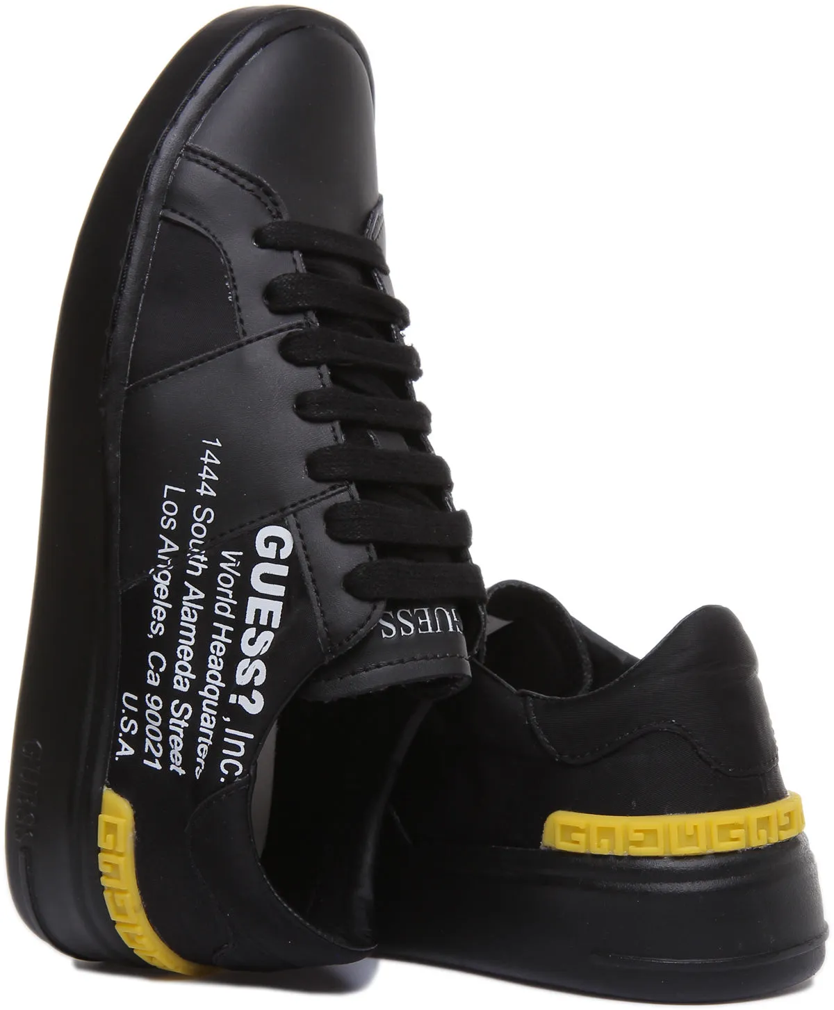 Guess Verona Low Smart In Black For Men