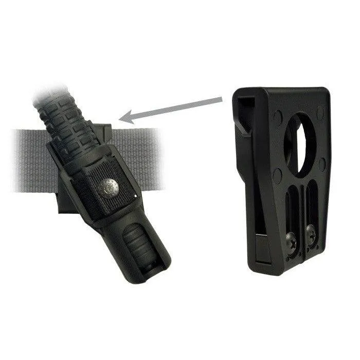 Hardened expandable baton 26″  plus  plastic holder