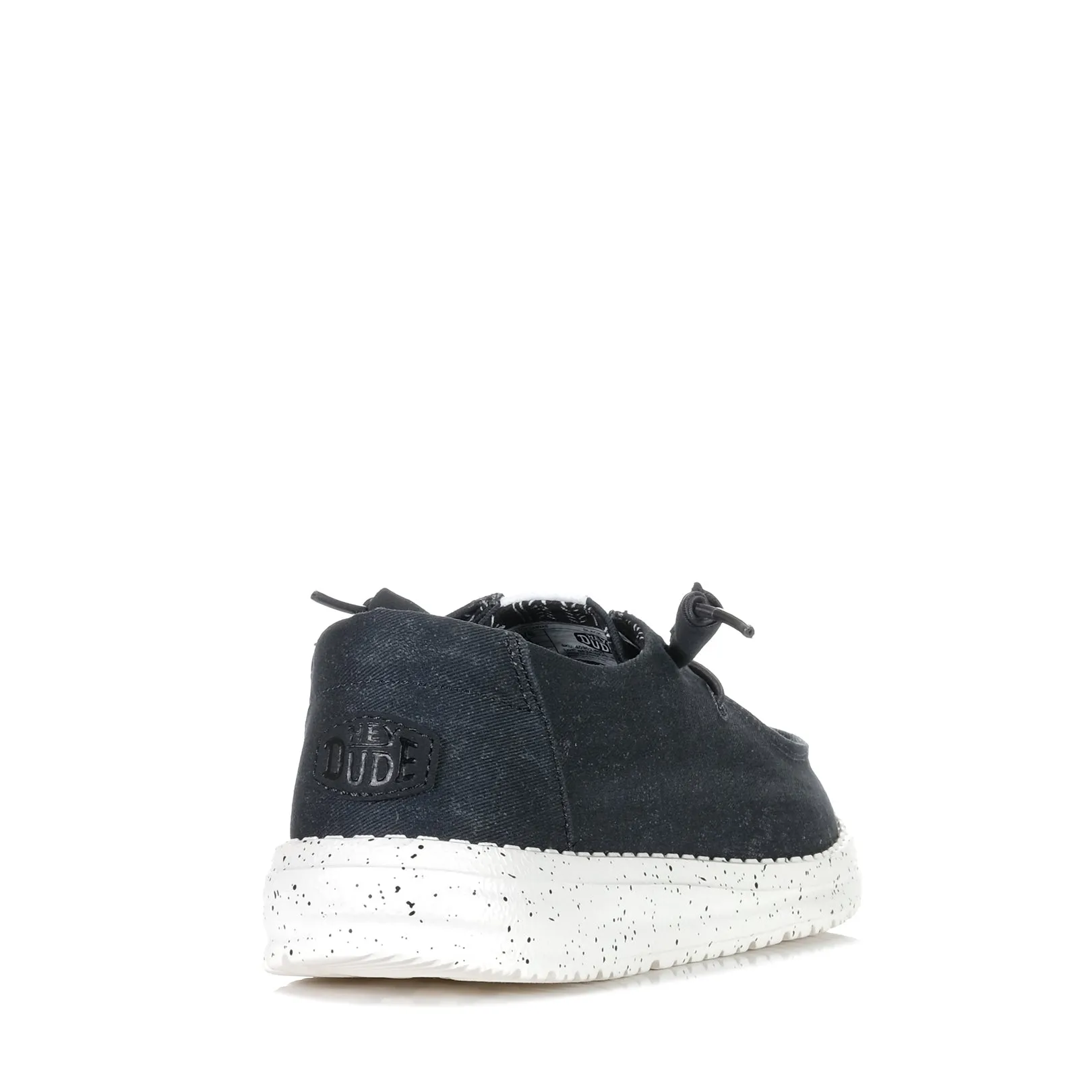 Hey Dude Womens Wendy Stretch Canvas Black