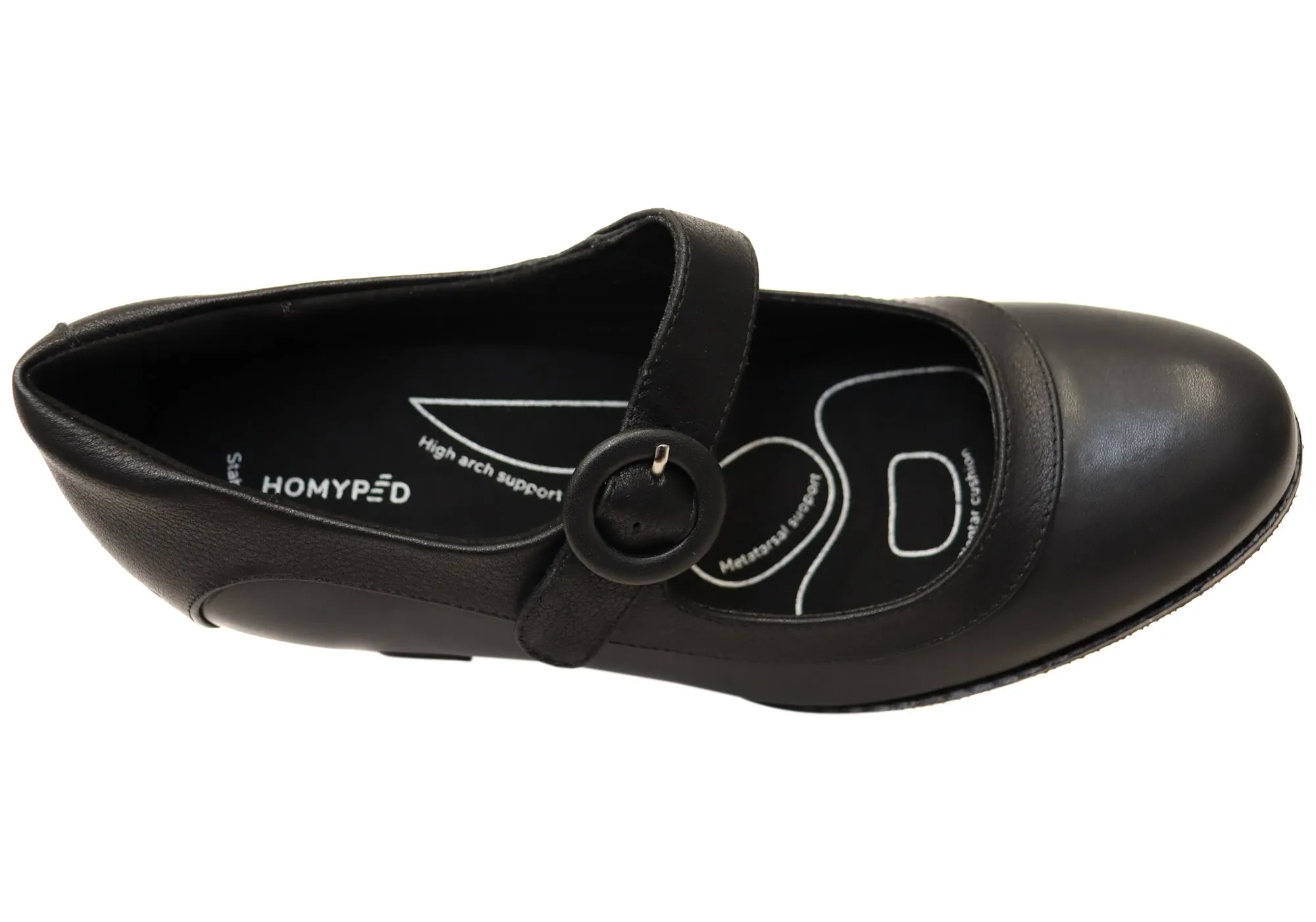 Homyped Niece MJ Womens Comfortable Mid Heel Shoes