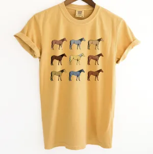 Horse Colors ComfortWash/ComfortColor T-Shirt (S-4XL) - Multiple Colors! (Copy)