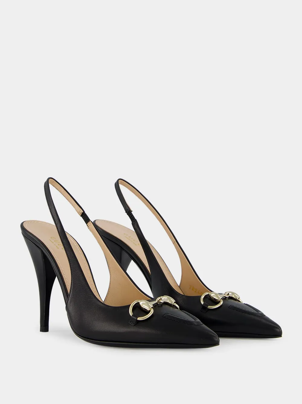 Horsebit Slingback Pump