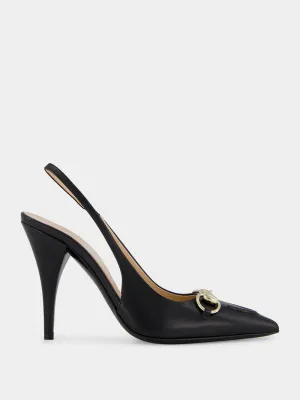 Horsebit Slingback Pump