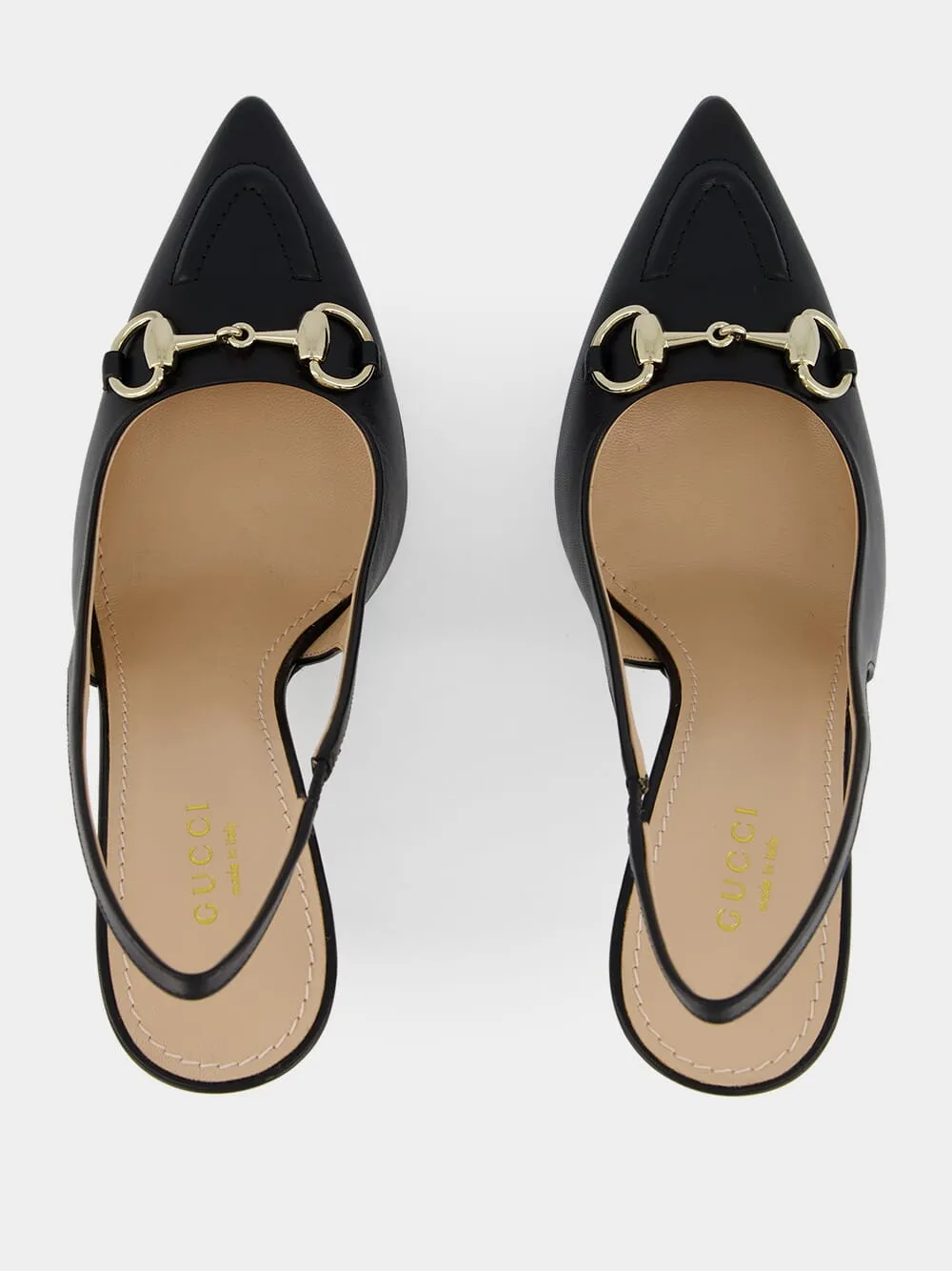 Horsebit Slingback Pump