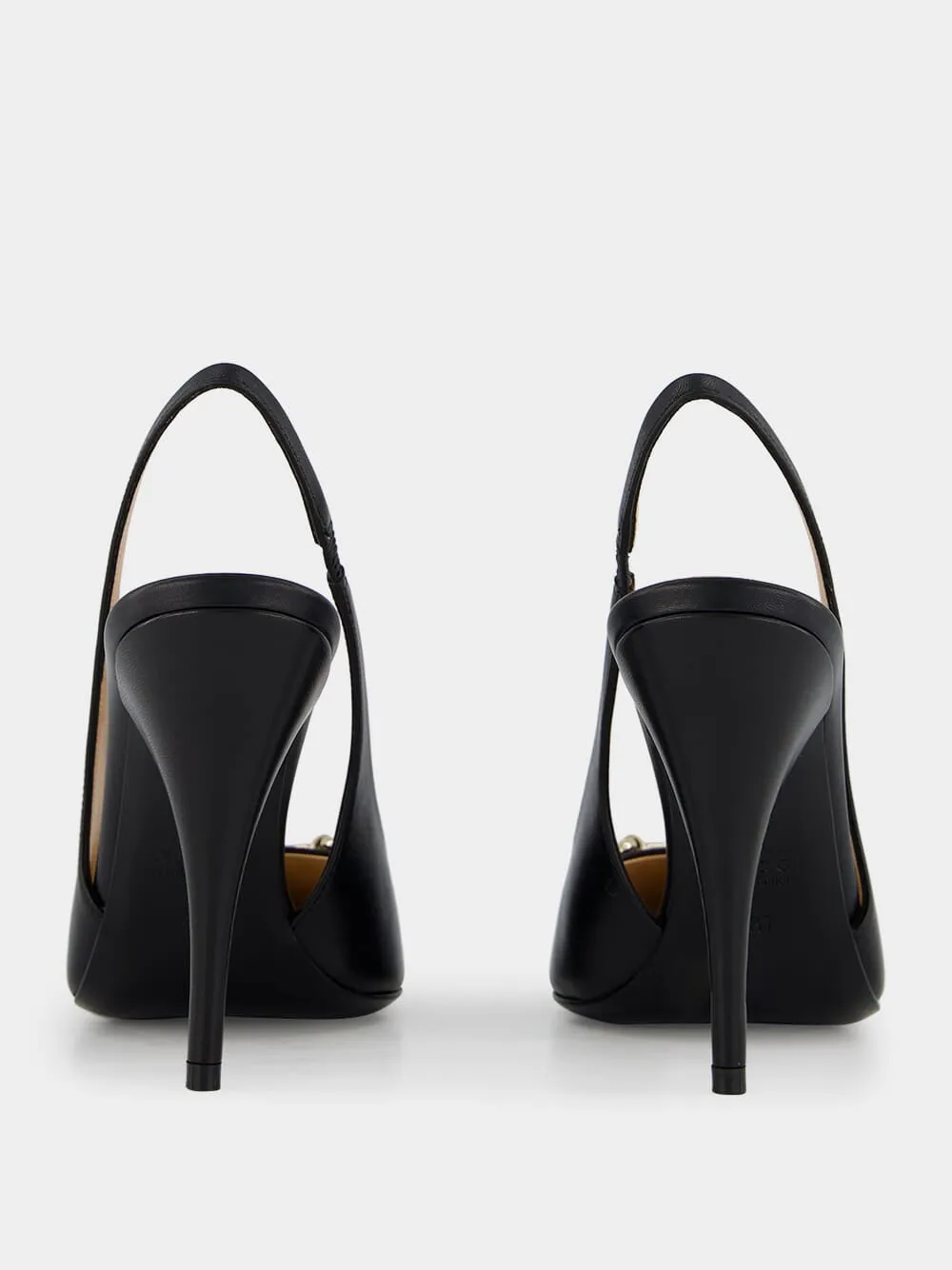 Horsebit Slingback Pump