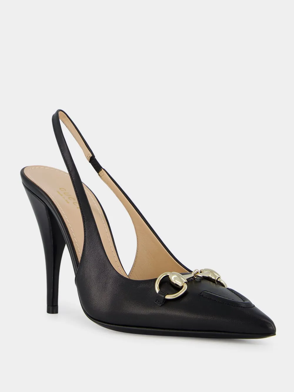Horsebit Slingback Pump