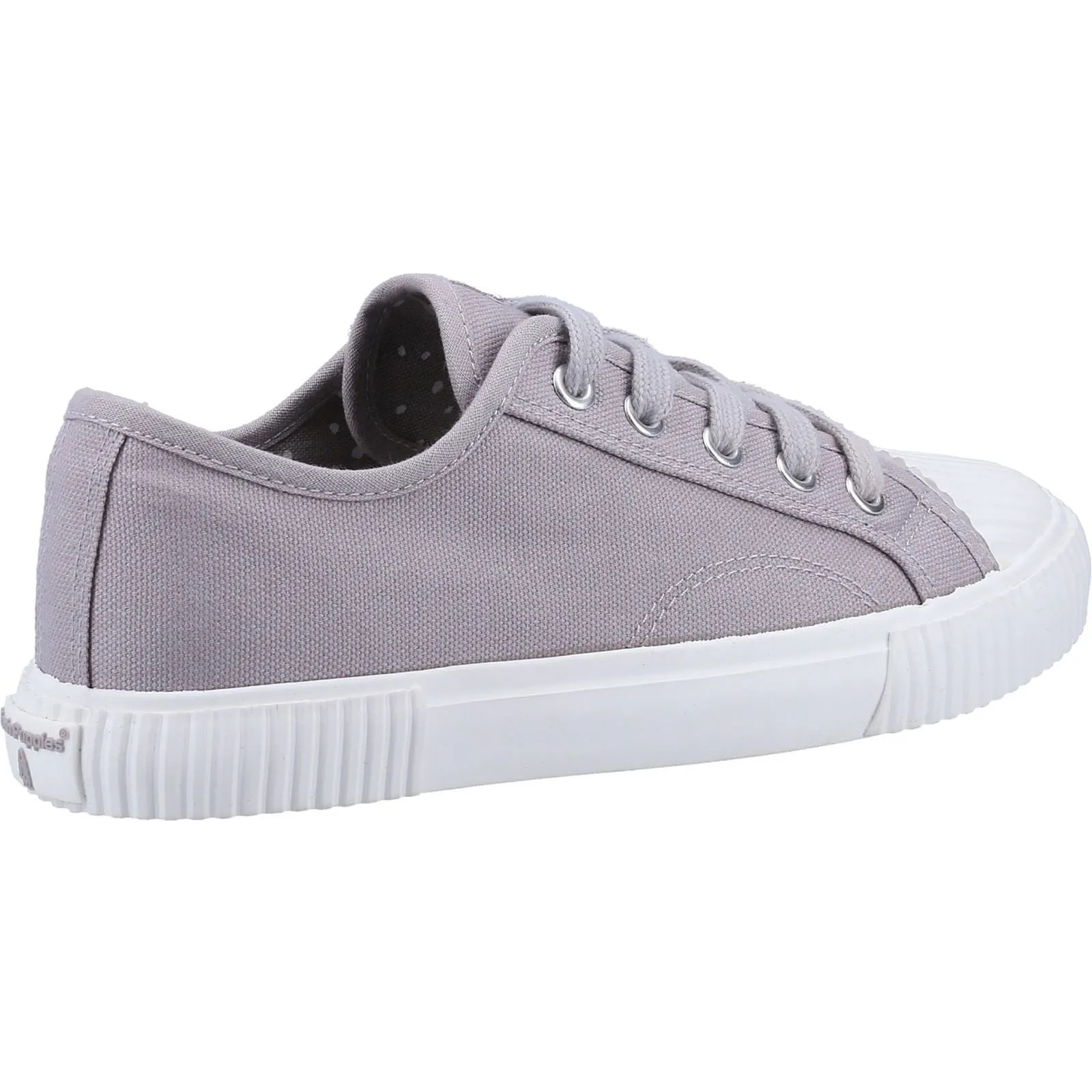 Hush Puppies Brooke Canvas Women's Grey Trainers