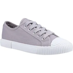 Hush Puppies Brooke Canvas Women's Grey Trainers