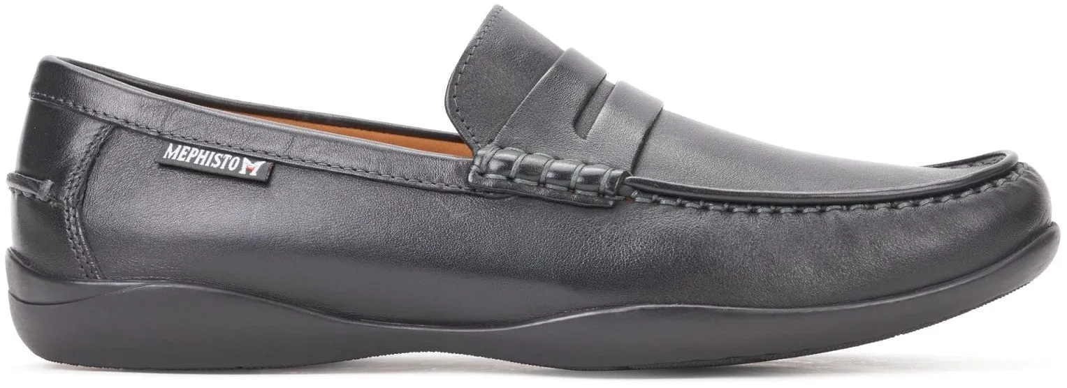 'IGOR'men's moccasin loafer - black