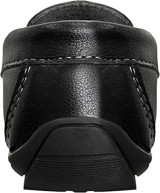 Josmo Boys Moccasin Driving Loafers - Casual Dress Penny Slip On Boat Shoes (Toddlers - Little Kids - Big Kids)