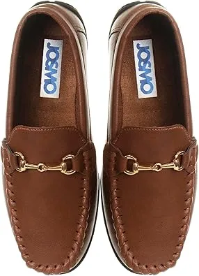 Josmo Boys Moccasin Driving Loafers - Casual Dress Penny Slip On Boat Shoes (Toddlers - Little Kids - Big Kids)