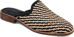 Journee Signature Womens Perri Flat Black, 12 Regular US