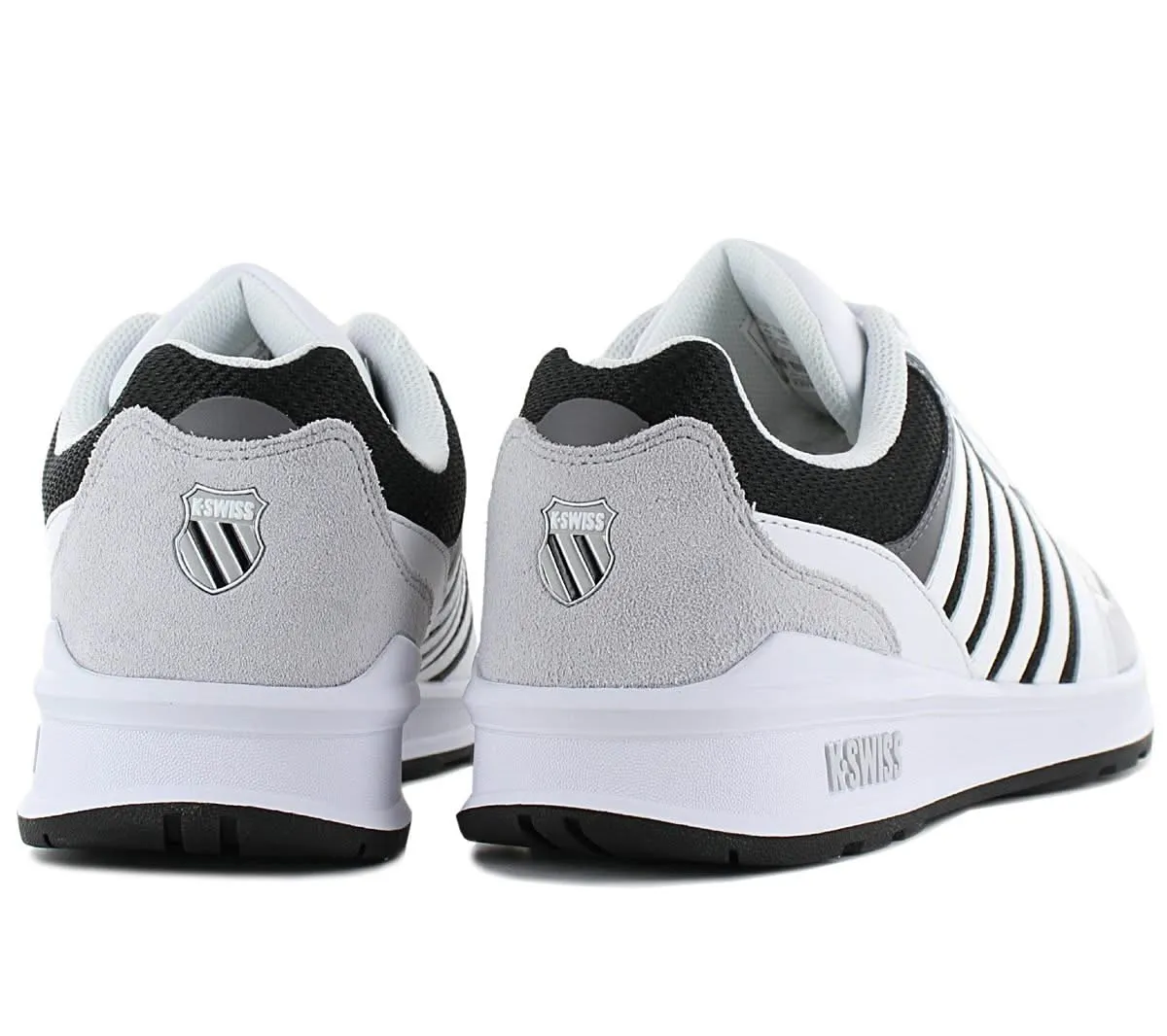 K-Swiss Rival Trainer T - Herren Sneakers Schuhe Weiß-Schwarz 09079-920-M