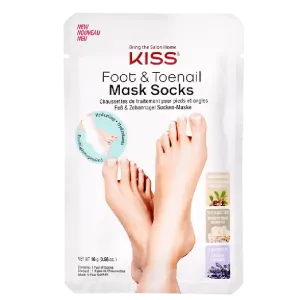 Kiss Foot & Toenail Mask Socks- A Luxurious At-Home Foot Spa Experience