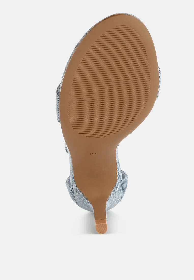 Kitten Heel Sandals By RUW