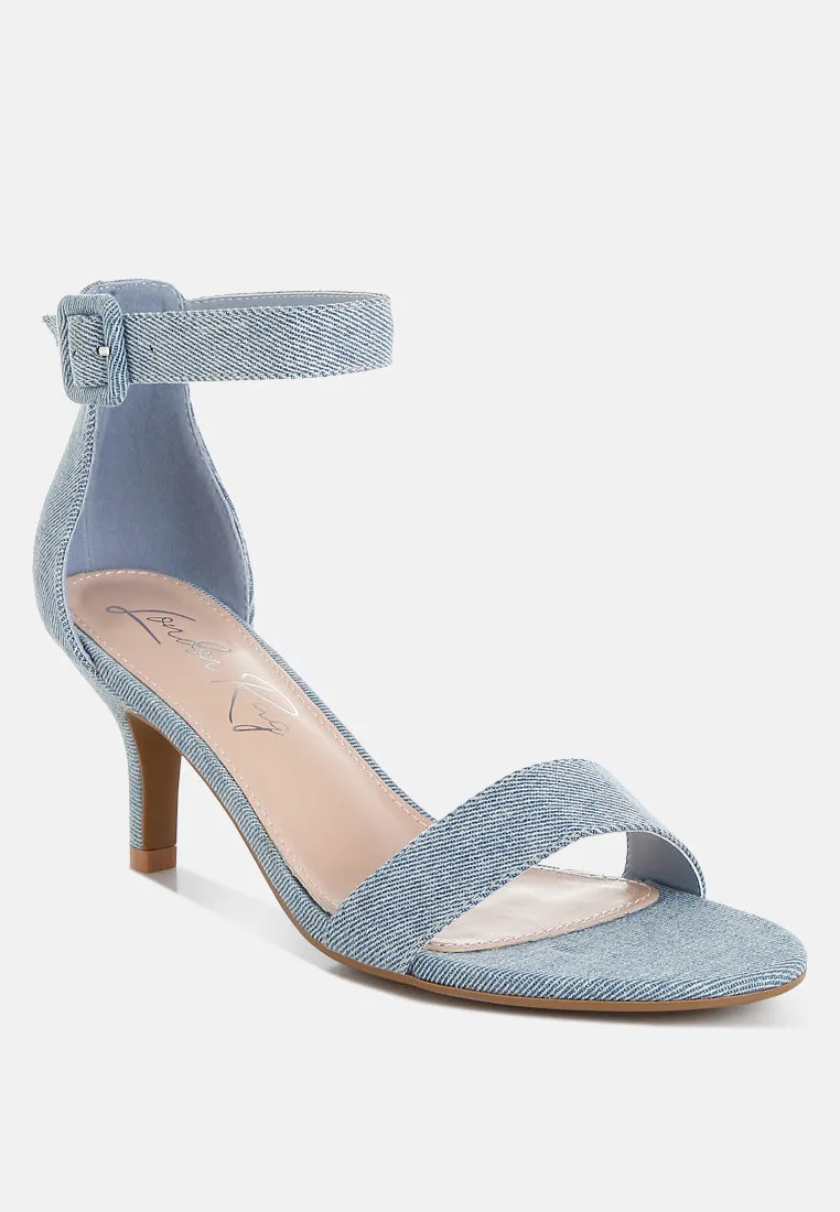 Kitten Heel Sandals By RUW
