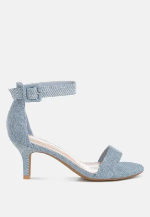 Kitten Heel Sandals By RUW