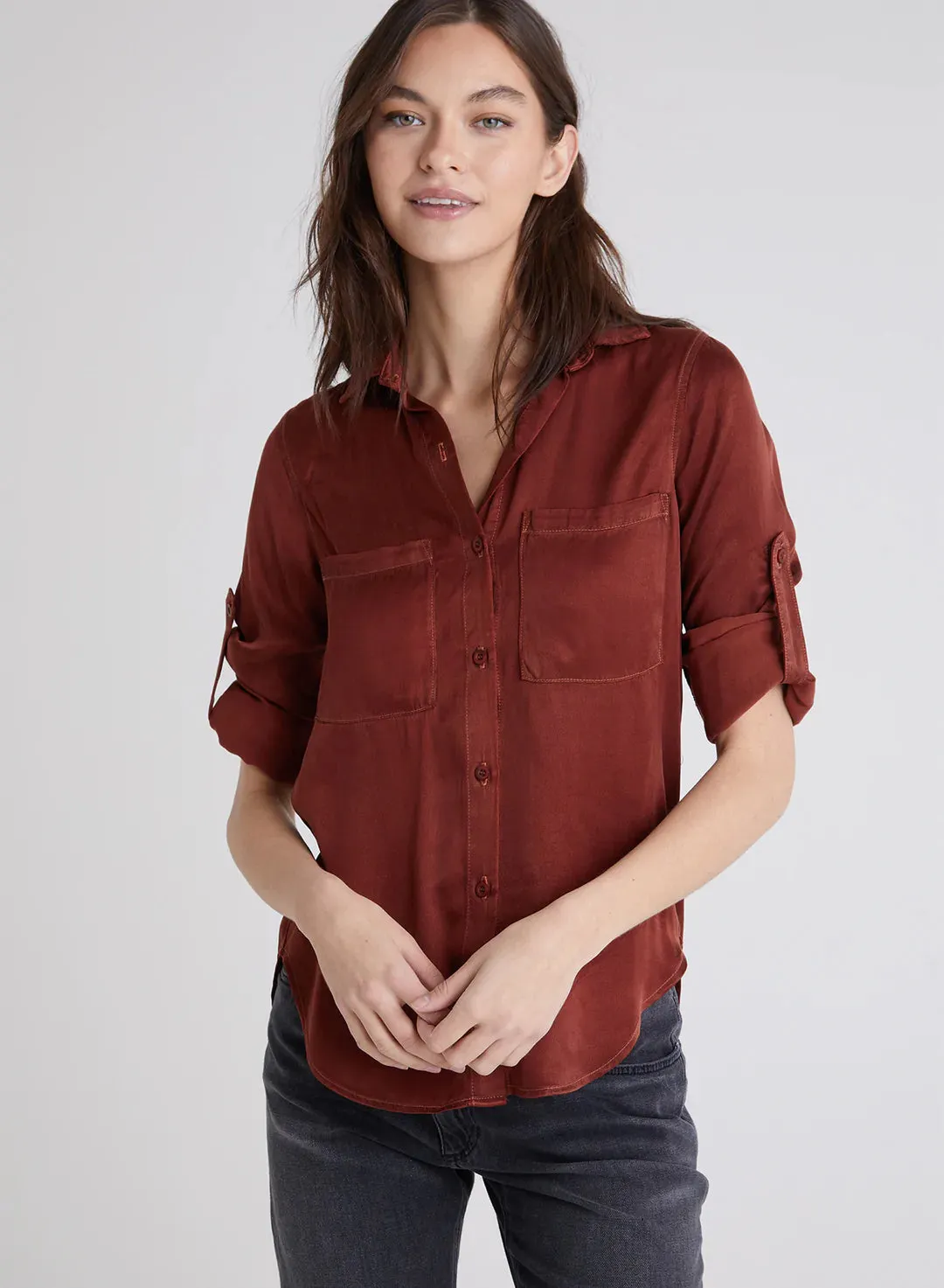 Kris Two Pocket Shirt in Brand