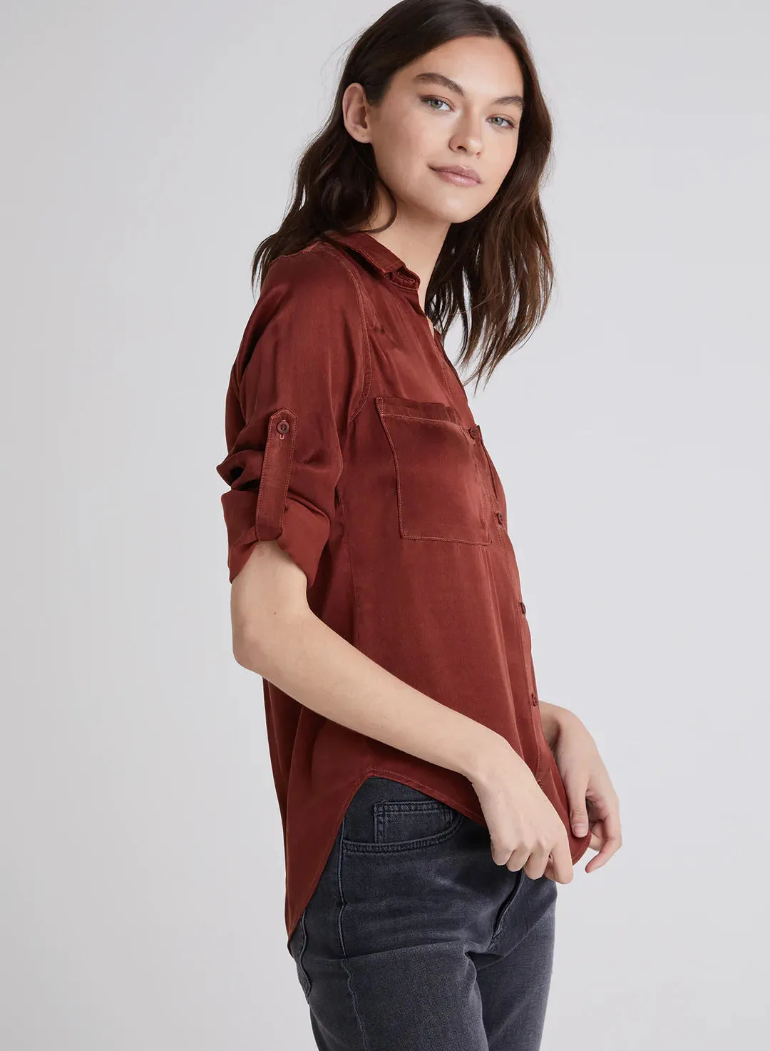Kris Two Pocket Shirt in Brand