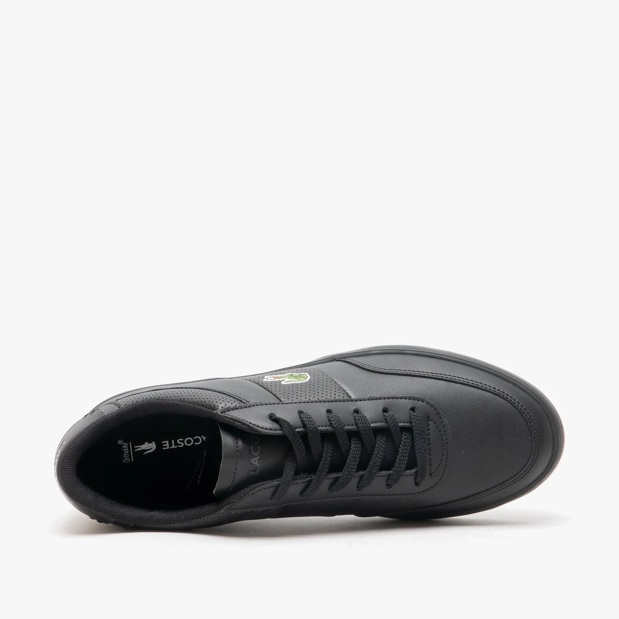 Lacoste COURT-MASTER 0120 1 Mens Leather Trainers Black