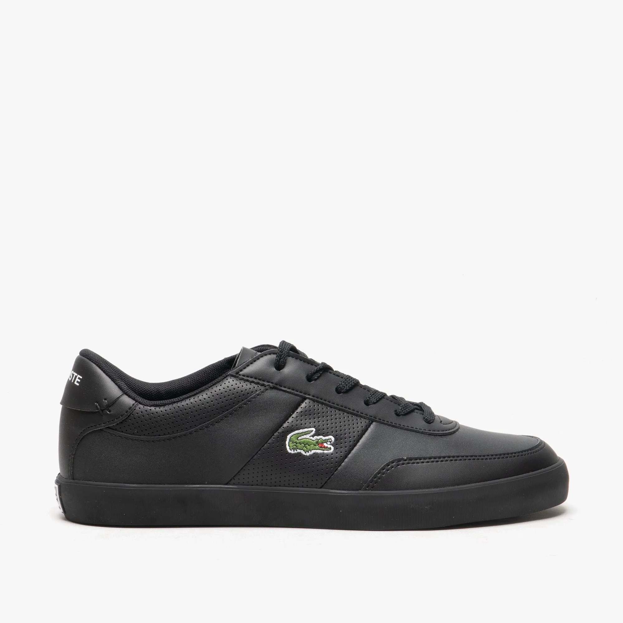 Lacoste COURT-MASTER 0120 1 Mens Leather Trainers Black